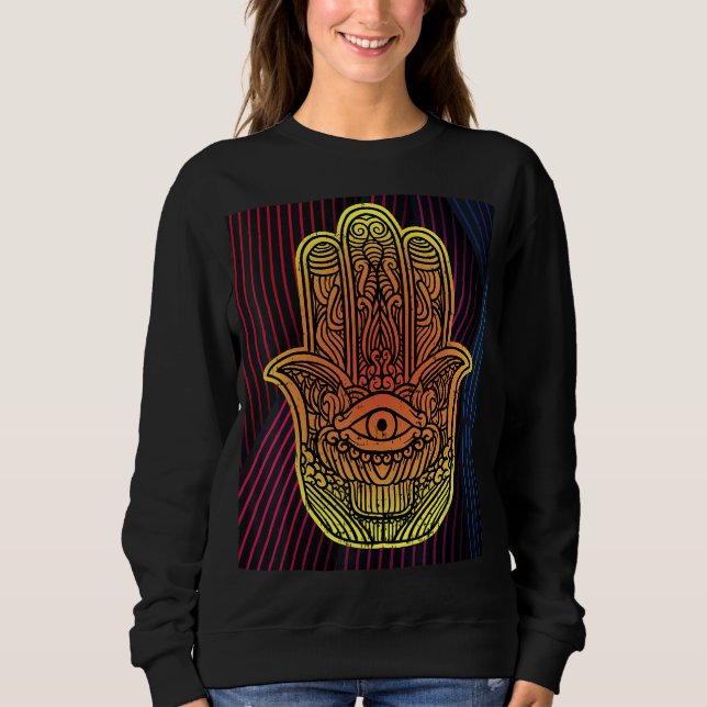 Camiseta Símbolo de Proteção da Mão do Fatimas (Frente)