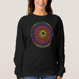 Camiseta Símbolo de Proteção do Labirinto Occultismo Místic