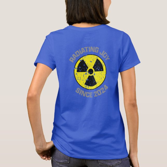 Camiseta Símbolo de Radiação da Alegria Desde o Grunge 2024 (Verso)