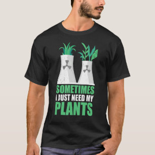 Camiseta Símbolo de radiação nuclear de energia nuclear Eng