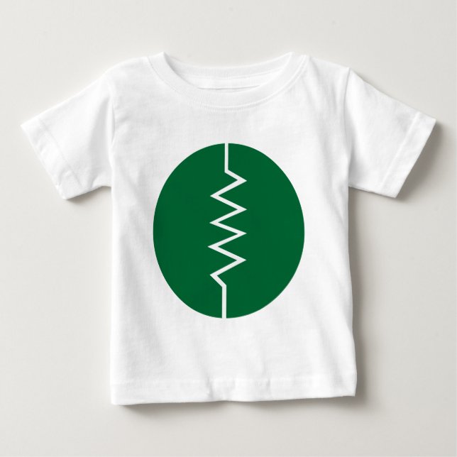 Camiseta Símbolo de resistência - dentro de um círculo (Frente)