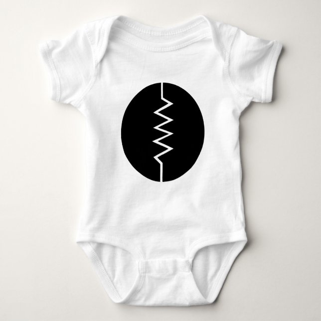 Camiseta Símbolo de Resistor - Circulado (Frente)
