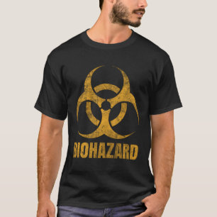 Camiseta Símbolo de Risco Biológico Colheita Colada