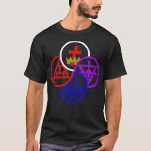 Camiseta Símbolo de rituais Mashônica York, símbolo Free