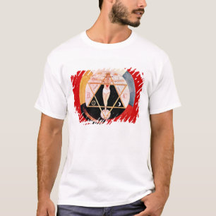Camiseta Símbolo de Rosicrucian da ordem Hermetic