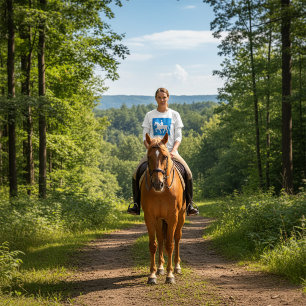 Camiseta Símbolo de Rota Equestre