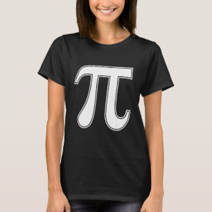 Camiseta Símbolo de Roupa Pi Gráfico de Dia Pi Símbolo Math