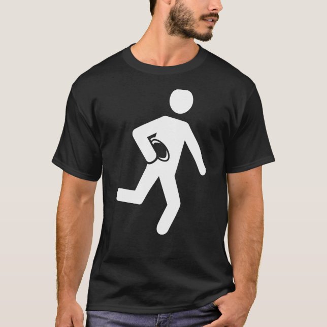 Camiseta Símbolo de Rugby (Frente)