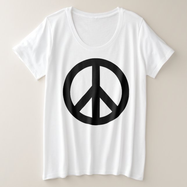 Camiseta Símbolo de Sinal de Paz (Frente do Design)