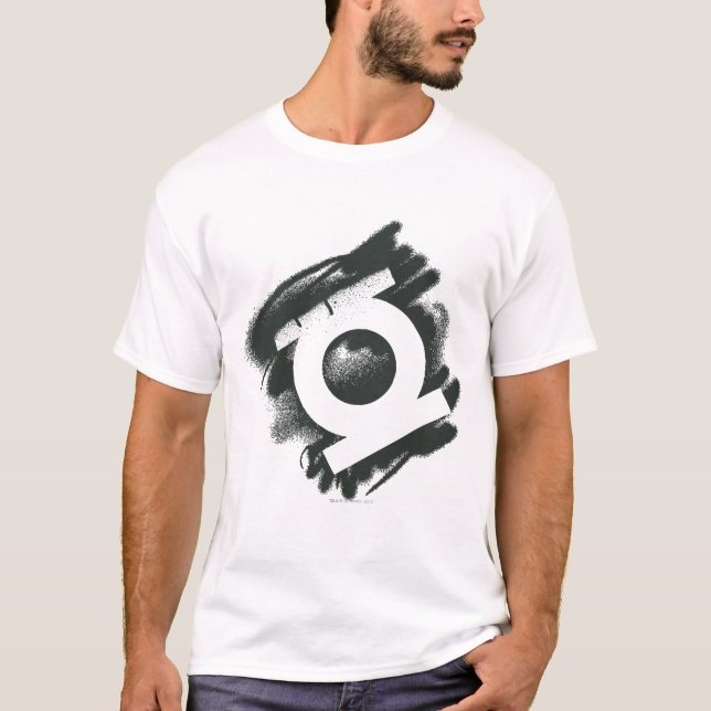 Camiseta Símbolo de Spray Lanterna Verde (Frente)