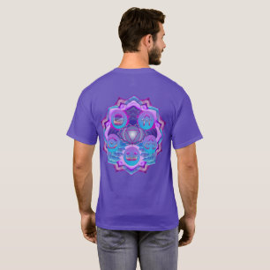 Camiseta Símbolo de terceira orelha Chakra ou Illusão