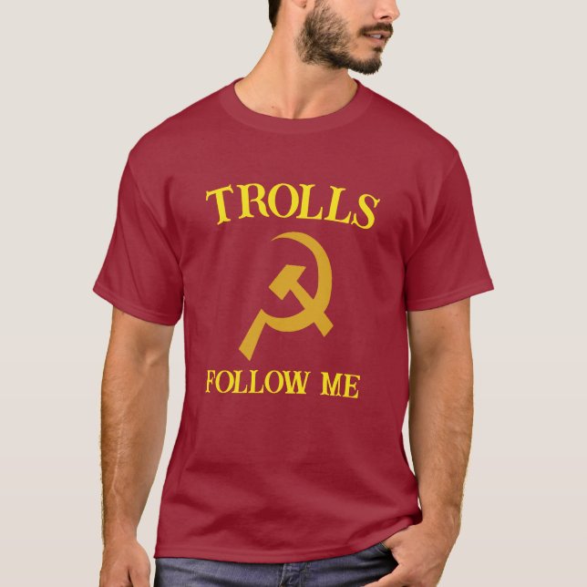 Camiseta Símbolo de Troll Russo (Frente)