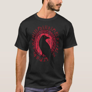 Camiseta Símbolo de Vegvisir Ravens Huginn & Muninn