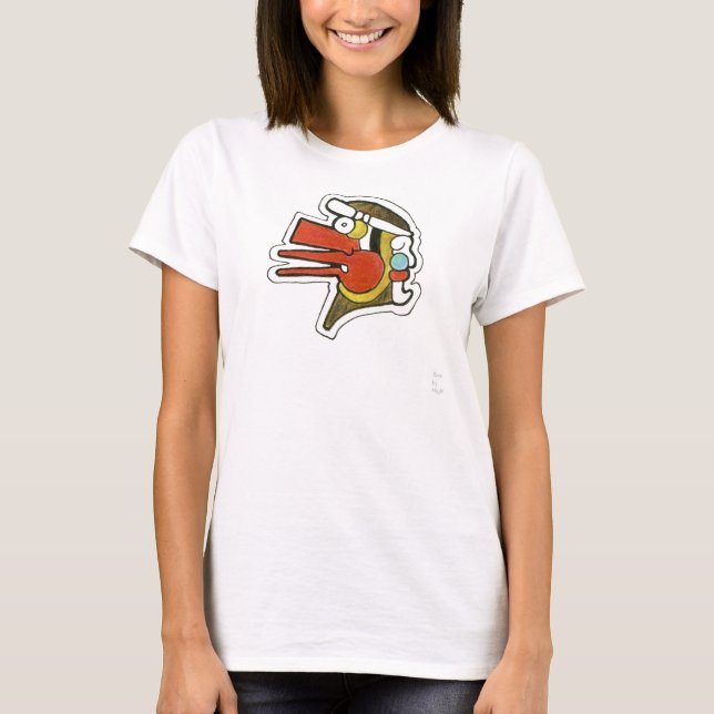 Camiseta Símbolo de vento maia (Frente)