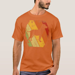 Camiseta Símbolo de Vintagem do Ícone Retroativo do Cão leg