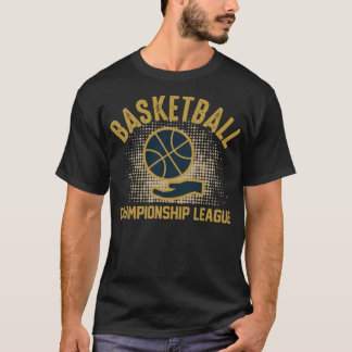 Camiseta Símbolo do Campeonato de Basquete
