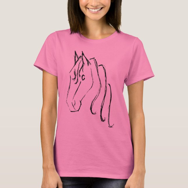 Camiseta Símbolo do cavalo (Frente)