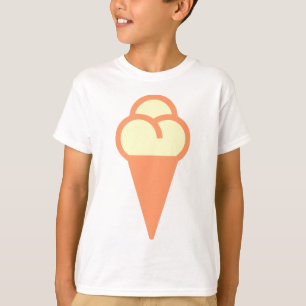 Camiseta Símbolo do cone de gelado