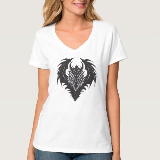 camiseta símbolo do dragão
