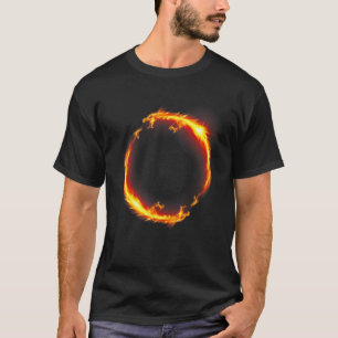 Camiseta Símbolo do Dragão Chinês Tradicional de Poder e Fo