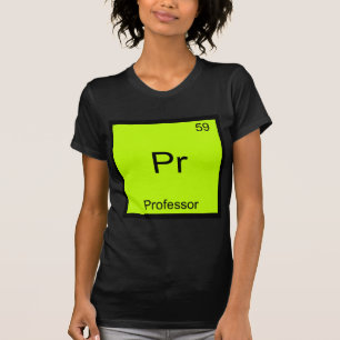 Camiseta Símbolo do Elemento Químico Divertido Pr 