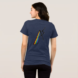 Camiseta Símbolo do Espectro Autista AS | Moderno Arco-íris
