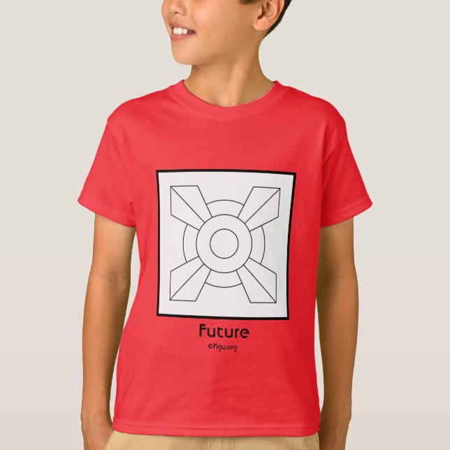 Camiseta Símbolo do futuro (Frente)
