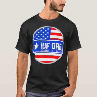 Camiseta Símbolo do Guerreiro de Presente IVF Pai Dia de Tr