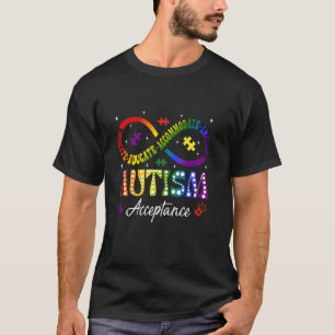 Camiseta Símbolo do Infinito de Conscientização e Aceitação