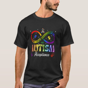 Camiseta Símbolo do Infinito de Conscientização e Aceitação