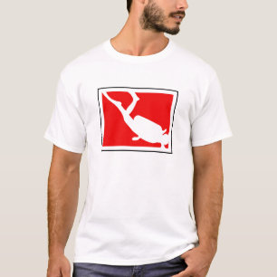 Camiseta Símbolo do mergulho