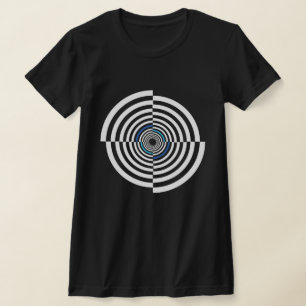 Camiseta Símbolo do Olho do Mal, ilusão ótica