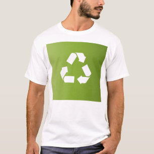 Camiseta SÍMBOLO DO reciclar