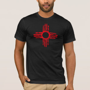 Camiseta Símbolo do Sol Zia do Novo México