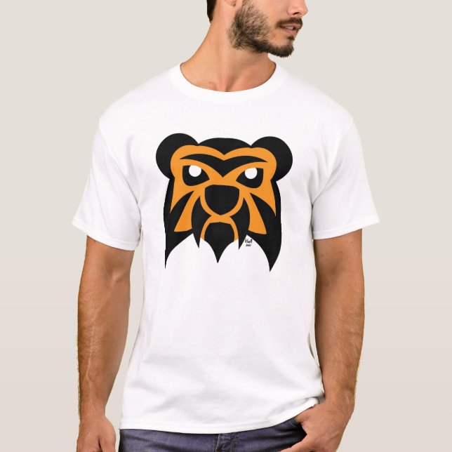 Camiseta Símbolo do zodíaco do tigre (Frente)