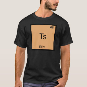 Camiseta Símbolo Elemento Químico Divertido Ts - E