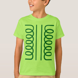 Camiseta Símbolo elétrico do transformador