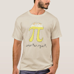 Camiseta Símbolo Engraçado Math Pi Lemon Meringue