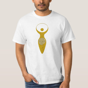 Camiseta Símbolo Espiritual - Deusa Da Terra Gaya 1 Flamele