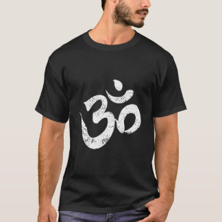 Camiseta Símbolo Espiritual Yoga Om Meditação Aum Ohm