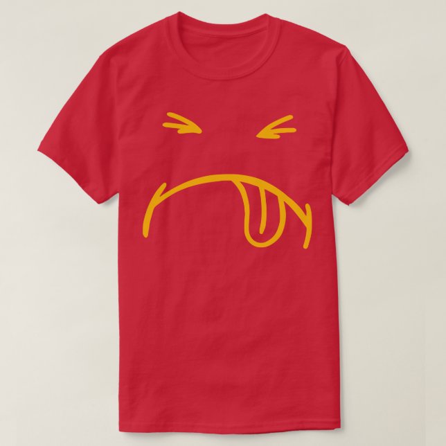 Camiseta Símbolo facial Ohh (Frente do Design)