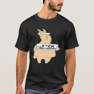 Camiseta Símbolo FCK do Design de Consciência Melanoma