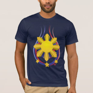 Camiseta Símbolo filipino - emblema de Pinoy