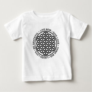 Camiseta Símbolo Flor Da Vida - Regras Da Vida 1