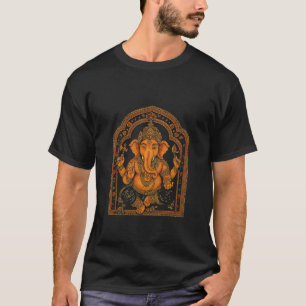 Camiseta Símbolo Ganesh Yoga Hindu Elefante Deus Ganesha Pu