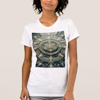 Camiseta Símbolo Geométrico Sagrado Círculo — Runas Arcanas