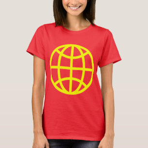 Camiseta Símbolo Global - Amarelo