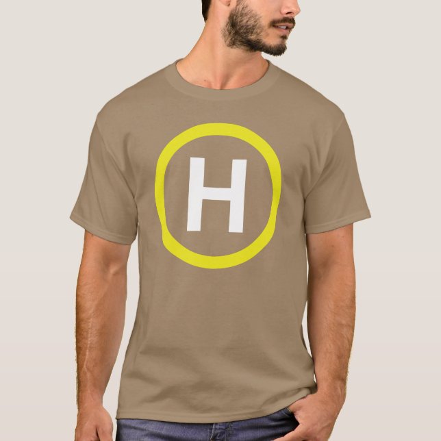 Camiseta Símbolo Helipad (Frente)