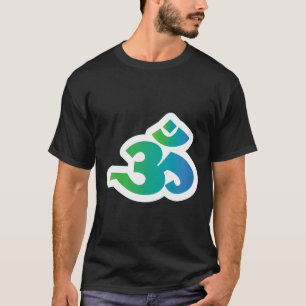 Camiseta Símbolo Hindu Om Aum Sanskrit Gb