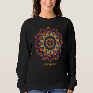 Camiseta Símbolo indiano hindu Mandala Chakra Sahasrara